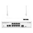 MikroTik Routerboard CRS109-8G-1S-2HnD-IN, 4dBi, 30dBm, 600MHz, 128MB, 2.4GHz, 8xGigabit, SFP, LCD, microUSB, L5