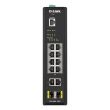 D-LINK DIS-200G-12PS INDUSTRIAL SWITCH  8XGB POE,2xGB,2xSFP