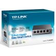 TP-LINK Switch TL-SG105E, 5 port Easy Smart, 10/100/1000 Mbps, Steel Case