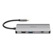 D-LINK DUB-M810 8-IN-1 USB-C HUB HDMI,RJ45,CARD,PD