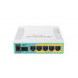 MikroTik Routerboard Hex PoE, RB960PGS, 800MHz, 128MB, 5xGigabit Ethernet, SFP, PoE in-out 802.11at, USB, L4