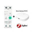 BMAC Bundle Zigbee 3.0 Ασφαλειοδιακόπτης  ράγας 63Amp με HUB R7070 - OPCBC2TL-ZB7070