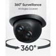ANKER Eufy Floodlight Camera E340 Dual Lens Pan/Tilt