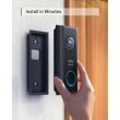 ANKER Eufy Wireless Battery Doorbell 2K Kit with Homebase