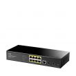 CUDY Switch GS2008PS2 8-GbE PoE L2 Managed with 2-SFP