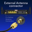 CUDY 4G Router LT500D AC1200  with Detachable Antennas