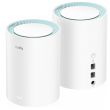 CUDY Mesh Wi-Fi System M1300 AC1200 Gigabit 2 Pack