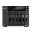 ASUSTOR NAS LOCKERSTOR 6 Gen2 AS6706T 6-BAY 3,5&apos;&apos;/4x M.2 NVMe slots/Intel Celeron Quad-Core/8GB DDR4/2x2.5GbE Port