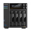 ASUSTOR NAS LOCKERSTOR 4 Gen3 AS6804T 4-BAY 3,5&apos;&apos;/4x M.2 NVMe slots/AMD Ryzen Quad-Core/16GB DDR5/2x 10 GbE, 2x5GbE Port