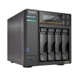 ASUSTOR NAS LOCKERSTOR 4 Gen3 AS6804T 4-BAY 3,5&apos;&apos;/4x M.2 NVMe slots/AMD Ryzen Quad-Core/16GB DDR5/2x 10 GbE, 2x5GbE Port