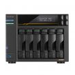 ASUSTOR NAS LOCKERSTOR 6 Gen3 AS6806T 6-BAY 3,5&apos;&apos;/4x M.2 NVMe slots/AMD Ryzen Quad-Core/16GB DDR5/2x 10 GbE, 2x5GbE Port