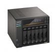 ASUSTOR NAS LOCKERSTOR 6 Gen3 AS6806T 6-BAY 3,5&apos;&apos;/4x M.2 NVMe slots/AMD Ryzen Quad-Core/16GB DDR5/2x 10 GbE, 2x5GbE Port