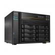 ASUSTOR NAS LOCKERSTOR 8 Gen3 AS6808T 8-BAY 3,5&apos;&apos;/4x M.2 NVMe slots/AMD Ryzen Quad-Core/16GB DDR5/2x 10 GbE, 2x5GbE Port