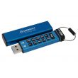 KINGSTON USB Stick IronKey Keypad 200 encrypted IKKP200/32GB, USB 3.2 Type A,Blue