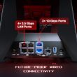 TP-LINK Gaming Router Archer GE800 Wi-Fi 7 BE19000 Tri-Band