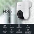 EZVIZ Wi-Fi Camera H8C 2K 3MP Pan Tilt Outdoor