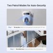 EZVIZ Wi-Fi Camera H9c 2K Dual Lens Pan Tilt Outdoor