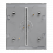 AJAX SYSTEMS - CENTER BUTTON (2-GANG) WHITE