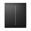 AJAX - CENTER BUTTON (2-GANG) BLACK
