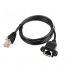 RJ45 Female to Male Adapter Network Extension Cable