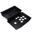 Acrylic Panel Case Replacement DIY Clear Black Arcade Joystick