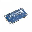 Waveshare RP2040-PiZero Development Board, Based On The Raspberry Pi RP2040 Dual-core Processor, 264KB SRAM And 16MB Onboard Flash Memory