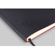 Raspberry Pi σημειωματάριο Black Red