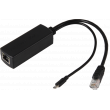 Power over Ethernet (POE) adapter microUSB