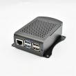 Aluminum Metal Case for Raspberry Pi 5 with mounting