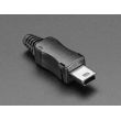 Adafruit USB DIY Connector Shell - Type Mini-B Plug