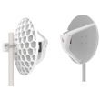 MikroTik RBLHGG-60adkit, Wireless Wire Dish, 60GHz, 1Gbit full duplex up to 1500m, Quad-Core 716MHz, 256MB, 1xGigabit, L3