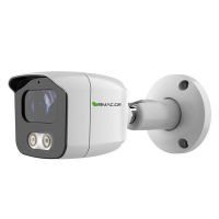 BMC IP Κάμερα PoE 3.6mm Ανάλυσης 4MP με Θερμό Φως για Έγχρωμη Νυχτερινή Λήψη- BMCARL400WH