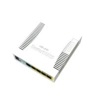 MikroTik Routerboard RB260GSP, 5xGigabit, SFP, PoE out for four ports, SwOS