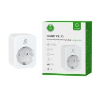 WOOX Smart WiFi Πρίζα 16A με Ένδειξη Κατανάλωσης Ρεύματος- R6118