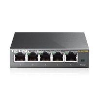 TP-LINK Switch TL-SG105E, 5 port Easy Smart, 10/100/1000 Mbps, Steel Case