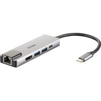 D-LINK DUB-M520 5-IN-1 USB-C HUB HDMI, ETH & PD