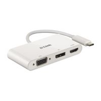 D-LINK DUB-V310 3-IN-1 USB-C to HDMI/VGA/DISP PORT