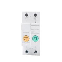 Smart Wi-Fi Ασφαλειοδιακόπτης Ράγας 2P 63A με Ρελέ Διαρροής και Ένδειξη Κατανάλωσης Ρεύματος, Συμβατός με Sonoff - RDCBC2L