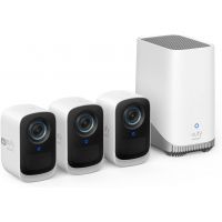 ANKER S300 EufyCam 3C Battery Camera 4K Kit 3+1 With Homebase 3