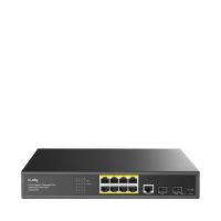 CUDY Switch GS2008PS2 8-GbE PoE L2 Managed with 2-SFP