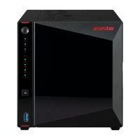 ASUSTOR NAS NIMBUSTOR 4 Gen2 AS5402T 4-BAY 3,5&apos;&apos;/4x M.2 NVMe slots/Intel Celeron Quad-Core/4GB DDR4/2x2.5GbE Port