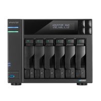 ASUSTOR NAS LOCKERSTOR 6 Gen2 AS6706T 6-BAY 3,5&apos;&apos;/4x M.2 NVMe slots/Intel Celeron Quad-Core/8GB DDR4/2x2.5GbE Port