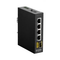 D-LINK 5 Port Unmanaged Industrial Switch with 4 GB PORTS