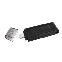 KINGSTON USB Stick Data Traveler DT70/64GB, USB 3.2 Type-C, Black
