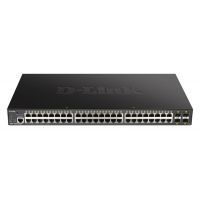 D-LINK Switch DGS-1250-52XMP 48 Gbit Port 10G SFP+ POE