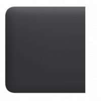 AJAX - SIDE BUTTON (1-GANG/2-WAY) GRAPHITE