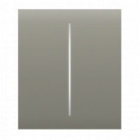 AJAX SYSTEMS - CENTER BUTTON (2-GANG) OLIVE