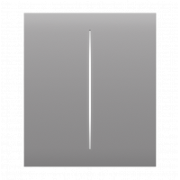 AJAX SYSTEMS - CENTER BUTTON (2-GANG) FOG