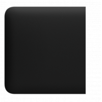 AJAX - SIDE BUTTON (1-GANG/2-WAY) BLACK