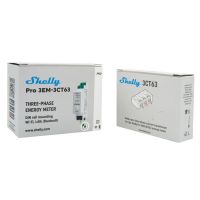 Shelly Pro 3EM-3CT63 – 3-Phase smart Wi-Fi + Ethernet energy meter (3 x 63A)